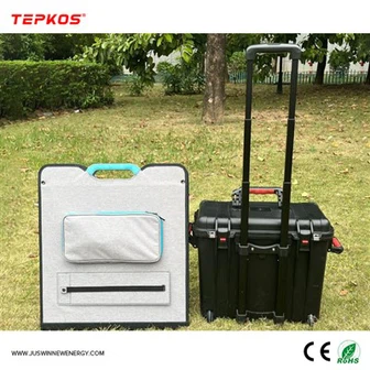 Többfunkciós kültéri, nagy teljesítményű hordozható tápegység