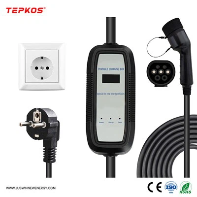 Hordozható elektromos autó akkumulátortöltő